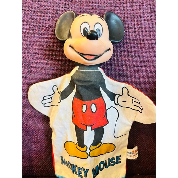 Disney Toys Vintage Disney Puppets Lot Minnie Mickey And 2 Different Plutos Poshmark